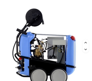 Idropulitrice ad acqua calda ad alta pressione e-therm 603 M 36 con lancia a spruzzo piatto senza avvolgitubo - Product Image 1