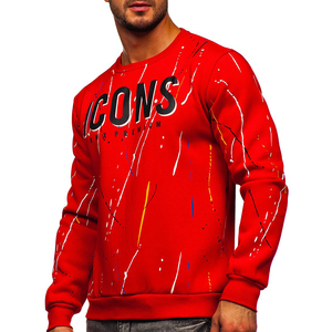 Custom logo men sweatshirt gym <b>workout</b> <b>hoodie</b> streetwear oversized fleece pullover bulk supply - Product Image 5