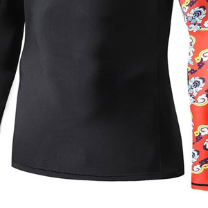 ชุดป้องกันผื่นคันสำหรับผู้ชายชุดป้องกันผื่นสำหรับยิมของผู้ชายโลโก้และดีไซน์แบบกำหนดเอง - Product Image 5