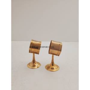 Anneau de serviette au design unique, couleur argent, meilleure qualité, forme ronde en métal, décoration de table de mariage, porte-serviettes à bas prix 2025 - Product Image 4