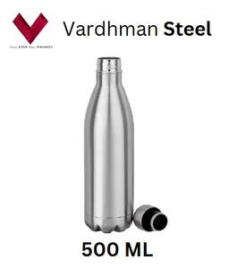 Bouteille d'eau isotherme à double paroi en acier inoxydable de qualité supérieure, 500 ml, durable, pour boissons chaudes et froides - Product Image 4