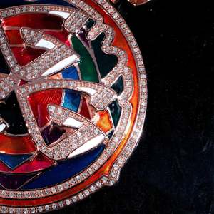 จี้เคลือบสีแบบกำหนดเอง |   มอยส์ซาไนต์ VVS |   เครื่องประดับฮิปฮอปแบบไอซ์เอาท์ |   เงินแท้ 925 |   จี้เคลือบสี - Product Image 2