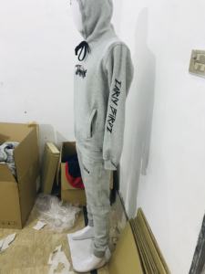 Ensemble sweat à capuche et survêtements pour hommes | Tenue d'hiver confortable - Product Image 3