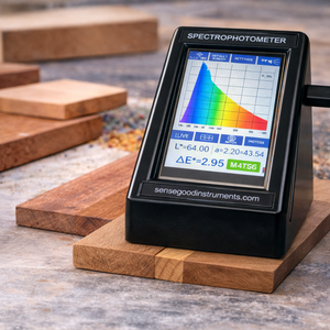 Espectrofotómetro de Color de Alta Precisión con Gran Apertura de 28 mm para Análisis de Superficies de Madera, Contrachapado, Laminado y Sunmica - Product Image 4