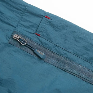 Chaqueta de Safari de estilo Vintage ajustada informal para hombre, abrigo ligero con cremallera completa y capucha extraíble, senderismo de montaña de verano, Color sólido - Product Image 3