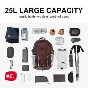 Mochila de Trekking Ligera e Impermeable de Material Duradero, Capacidad de 56-77L, Colores Personalizables, Logotipo - La Más Vendida con Temática de Montaña - Product Image 5