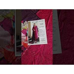 Conjuntos de Traje de Lino Bordado de Lujo para Mujer Azure Mirage TC-1507 - Product Image 2
