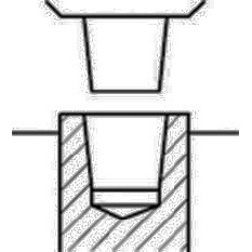 Mandrin de perçage à dégagement rapide Supra, diamètre de serrage 1-13 mm B 16 pour rotation dans le sens des aiguilles d'une montre par RHM - Product Image 3