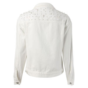 Meilleure veste en denim Vente en gros de jeans délavés pour l'hiver Vestes de jeans Vêtements de rue Veste en denim à strass unique pour hommes - Product Image 2