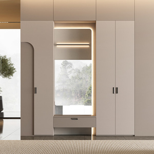 Set di mobili per camera da letto moderni e alla moda su misura armadi durevoli per uso domestico e alberghiero - Product Image 3