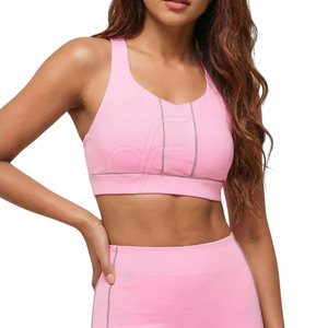 Soutien-gorge de sport pour femmes fabriqué au Pakistan, vêtements de sport, soutien-gorge de sport en spandex et polyester - Product Image 5
