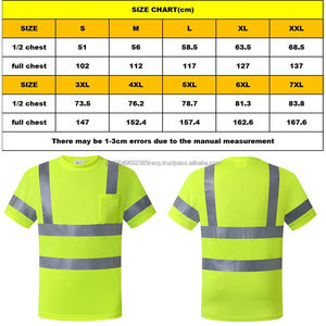 Camiseta de Seguridad Reflectante de Alta Visibilidad, Manga Corta, Secado Rápido, Transpirable, Ropa de Trabajo, Logotipo Personalizado, Camisetas de Construcción para Hombre - Product Image 4