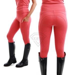 กางเกงขี่ม้าเอวสูงแบบสกินนี่ ผ้าเนื้อแน่น ยืดหยุ่น สำหรับผู้หญิง - Product Image 2