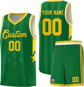 Uniformes de basket-ball confortables à quantité minimale de commande bas prix de gros uniforme de basket-ball sur mesure pour unisexe - Product Image 5