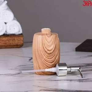 High Quality Luxury Wooden <b>Round</b> Soup Bottle Customizable Material for Home Bath Decoration and <b>Basin</b> In-Bath Use - Product Image 1