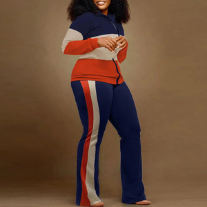 Venta al por mayor de chándales sólidos informales para mujer 100% algodón polar transpirable ligero ropa deportiva entrenamiento moda último diseño - Product Image 5