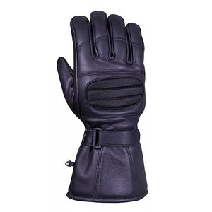 Gants en cuir à écran tactile du Pakistan gants de moto moto course équitation anti-dérapant dernier doigt complet professionnel - Product Image 3