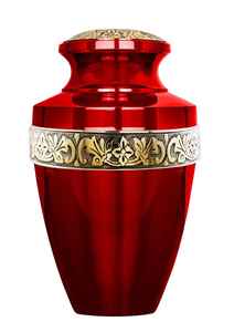 โกศทำมือสำหรับขี้เถ้ามนุษย์ | ของที่ระลึกที่ระลึกระดับพรีเมี่ยม | กล่องใส่เถ้ากระดูกทองเหลืองสำหรับผู้ใหญ่ - Product Image 3