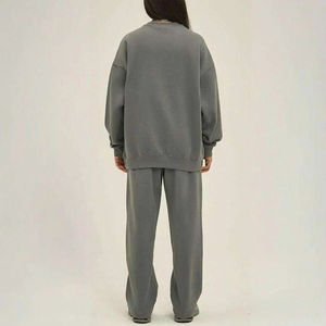 ชุดวอร์มกางเกงมีฮู้ดและซิปสำหรับทั้งชายและหญิงชุดวอร์มผ้าฝ้าย100% คุณภาพสูงชุดวอร์มไซส์ใหญ่พิเศษตามสั่งสำหรับฤดูหนาว - Product Image 2