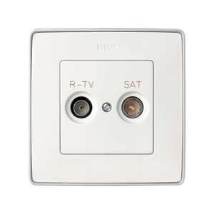 Presa di segnale R-TV+SAT non modulare intermedia (Simon 75 75488-39) - Product Image 2