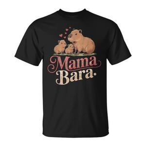 T-Shirt Promozionale Famiglia Capybara Mama 2025, Collezione 2025, Comoda e Alla Moda - Product Image 1