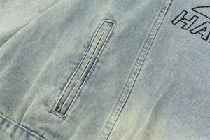 Sudadera con Capucha de Moda Masculina, Tendencia Actual, Calidad Premium, Bordado Aplicado y Efecto Desgastado por el Sol, Estilo Urbano, 500GSM - Product Image 5