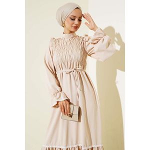 Gipel ชุดลำลองสีเบจผูกเชือกรายละเอียด - Product Image 2