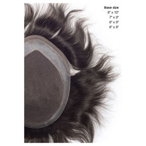 Men's Indian Hair Remy Virgin <b>Short</b> Black Layered Straight <b>Wigs</b> for Silver Gray Hair Natural Wave Fashion - Product Image 1