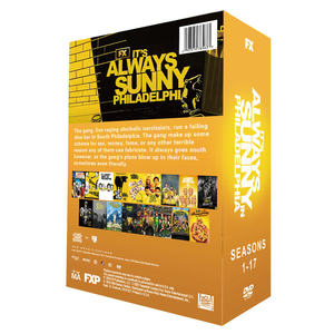 It's Always Sunny in Philadelphia: Colección Completa en Caja, Temporadas 1-17, 36 DVDs, Nuevo Lanzamiento en China, Envío Gratis, Accesorios de Audio y Video - Product Image 2