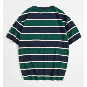 Camiseta de Hombre de Alta Calidad, Superventas, Color Personalizado, 100% Algodón, Logotipo Frontal, Estilo Hip Hop, Secado Rápido, Transpirable y Ecológica - Product Image 2