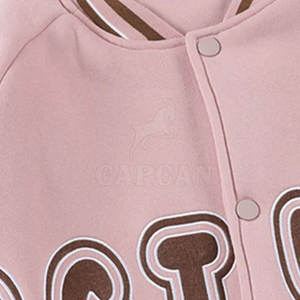 Alta calidad personalizado hombres Slim Fit Letterman chaqueta Stand Collar transpirable diseño nueva llegada High Street estilo al por mayor - Product Image 3