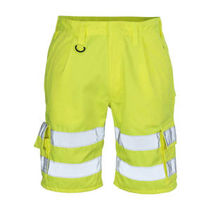 กางเกงขาสั้นทำงานสำหรับผู้ชายกางเกงขาสั้นสุดคูลสะท้อนแสงมองเห็นได้ชัดเจนกระเป๋าทรงซองหนังสูงสำหรับใส่ทำงาน - Product Image 1