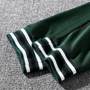 Conjunto de chándal holgado de algodón polar pesado de 600 GSM para hombre, pantalones de chándal y sudadera con capucha de alta calidad con patrón impreso - Product Image 6