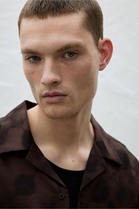 <b>Men's</b> Casual Resort <b>Shirts</b> Custom Brand Lyocell Super Soft Patterned Short Sleeve Comfortable High Quality Wear Washed Wholesale - Product Image 4