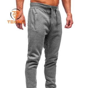 Hombres activos hombres fitness joggers pantalones de chándal de secado rápido transpirable hombres algodón estilo chándal Jogger's cremalleras bolsillos - Product Image 4