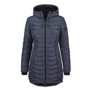 Abrigo de equitación de satén para mujer 2025 con capa exterior impermeable Forro suave ajuste ajustable Construcción de equitación duradera - Product Image 1