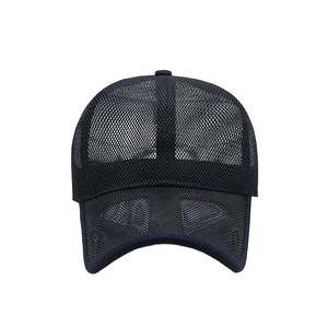 Nueva gorra de red de béisbol de camionero de campo personalizada, gorra de camionero deportiva de nailon lavado ácido, ropa de calle a granel, gorra de Golf de malla completa - Product Image 5