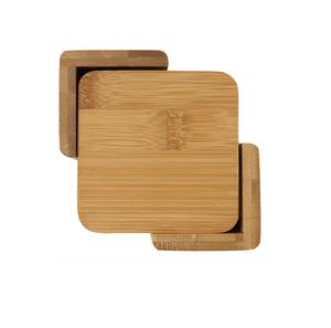 Dessous de verre en bois brun design moderne utilisation en gros chambre d'hôtel restaurant bureau nouvelle collection sous-verres vente chaude fabriqué en Inde - Product Image 3