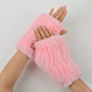 Guantes sin Dedos de Poliéster de Alta Calidad para Mujer, para Esquí, Ciclismo y Actividades al Aire Libre, Antibolitas, Suaves, Elásticos y Cálidos - Product Image 2