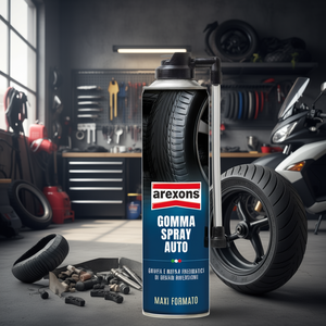 Spray de réparation et de gonflage des pneus 400 ml – Scelle les crevaisons des voitures, motos et scooters – Élimine et répare les pneus crevés – Accessoires pour scooters - Product Image 3