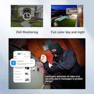 <span class=keywords><strong>Camera</strong></span> thông minh 2k đầy đủ màu sắc tầm nhìn ban đêm hai chiều cuộc gọi video trong nhà dữ liệu đám mây Wifi - Product Image 6