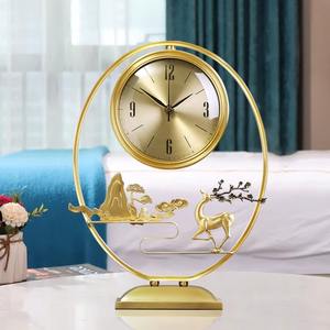 Relojes de Mesa Metálicos Atractivos, Funcionan con Pilas, Diseño Clásico Moderno, Resistentes al Agua, Ecológicos, Regalos de Inauguración 2k26 - Product Image 3