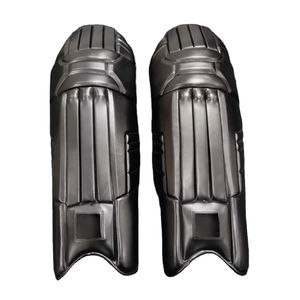 Protège-tibias de cricket rouges personnalisables pour joueurs professionnels, personnalisés avec logo et couleur, protège-tibias de haute qualité - Product Image 2