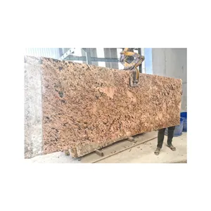 Premium Kwaliteit Alaska Goud Graniet Voor Vloeren Goud Graniet Natuursteen Goedkope Granieten Platen