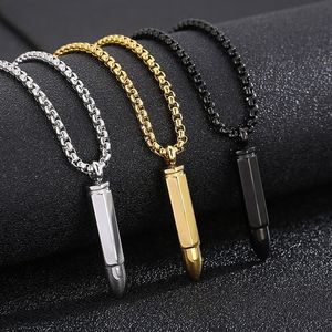 Hip Hop bijoux chaîne collier spirale Rectangle torsadé colonne forme géométrie longue tige pendentif colliers pour hommes femmes Couple - Product Image 6