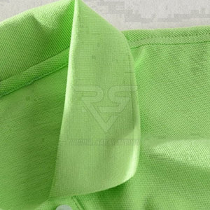 T-shirt en coton tricoté pour homme, de haute qualité, décontracté, à boutons, 100% coton, confortable, séchage rapide, motif uni, manches courtes, longueur longue - Product Image 6