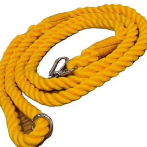 Rainbow Colors Braided Handmade Cotton Dog Rope <b>Leash</b> - Ombre Dog <b>Leash</b> - Dog Lead - Product Image 1