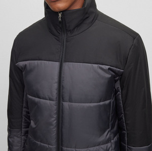 Veste d'hiver légère matelassée en duvet pour hommes, vente en gros, vestes d'hiver de haute qualité pour hommes, veste matelassée - Product Image 3