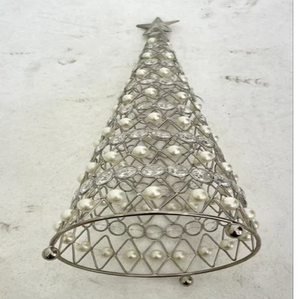 Arbre de Noël en métal doré avec étoile pour table, décoration de la maison, dessus de table, arbre de Noël pour la décoration de la maison, vente en gros - Product Image 5