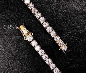 โซ่เพชรคิวบาเพชรมอยส์ซอไนท์สำหรับงานเลี้ยงหรือกิจกรรมและสวมใส่ในชีวิตประจำวัน - Product Image 2